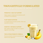Biome Boost - Plant-Based Probiotic Shake Powder with Omega-3s